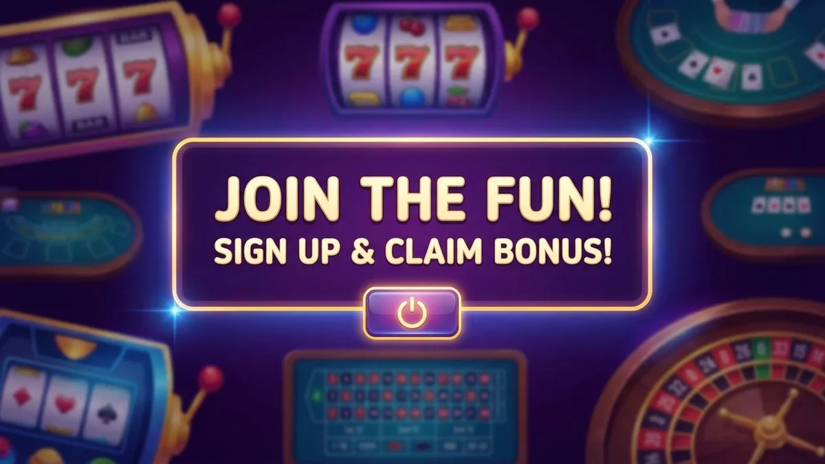 Inscription avec bonus